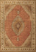 Persian Brown Traditional Rug, tr3469brn