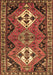 Machine Washable Persian Brown Traditional Rug, wshtr346brn