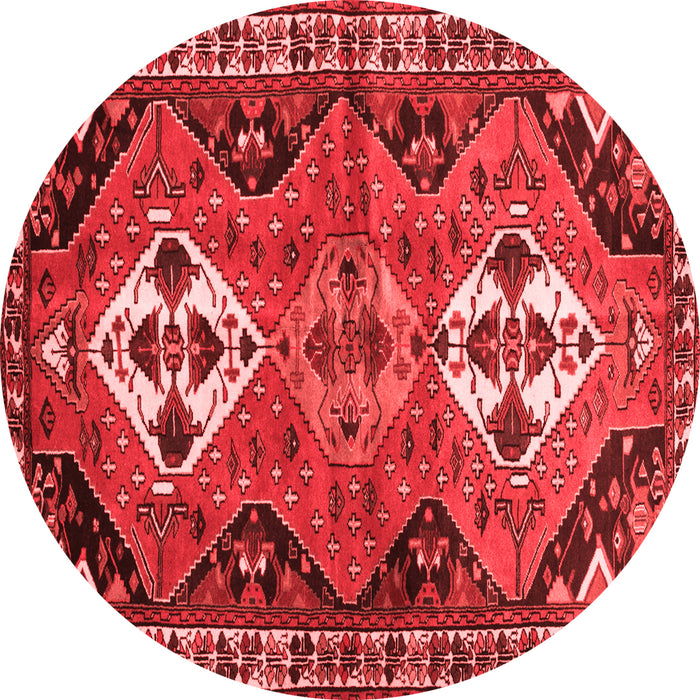 Machine Washable Persian Red Traditional Rug, wshtr346red