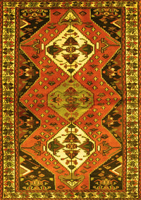 Persian Yellow Traditional Rug, tr346yw