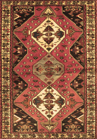 Persian Brown Traditional Rug, tr346brn