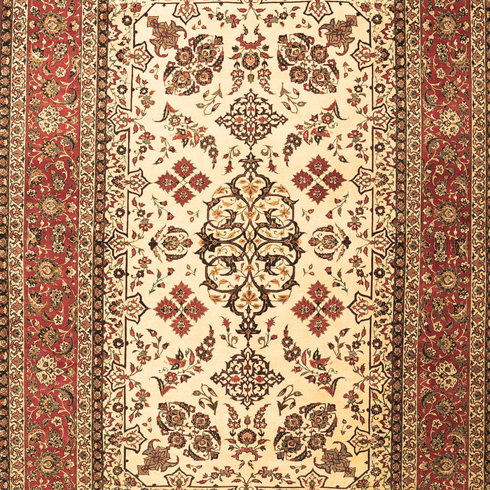 Machine Washable Persian Brown Traditional Rug, wshtr3470brn