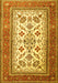 Persian Yellow Traditional Rug, tr3470yw