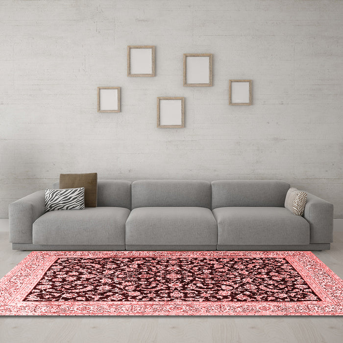 Traditional Red Washable Rugs