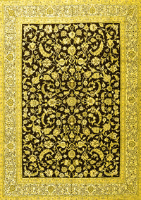 Persian Yellow Traditional Rug, tr3471yw