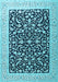 Persian Light Blue Traditional Rug, tr3471lblu