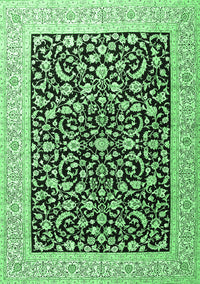 Persian Emerald Green Traditional Rug, tr3471emgrn