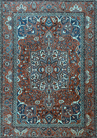 Persian Light Blue Traditional Rug, tr3472lblu