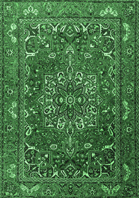 Persian Emerald Green Traditional Rug, tr3472emgrn