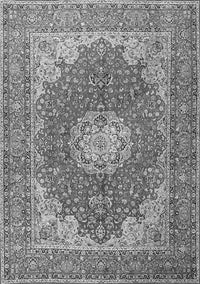 Medallion Gray Traditional Rug, tr3473gry