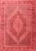 Medallion Red Traditional Area Rugs