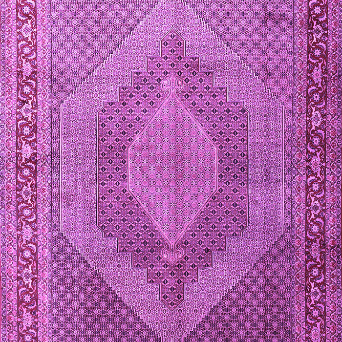 Machine Washable Medallion Purple Traditional Area Rugs, wshtr3474pur