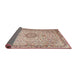 Sideview of Traditional Cherry Red Persian Rug, tr3475