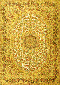 Persian Yellow Traditional Rug, tr3475yw
