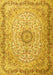 Persian Yellow Traditional Rug, tr3475yw