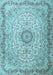 Persian Light Blue Traditional Rug, tr3475lblu