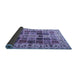 Sideview of Persian Blue Traditional Rug, tr3476blu