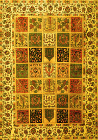 Persian Yellow Traditional Rug, tr3476yw