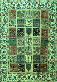 Persian Turquoise Traditional Rug, tr3476turq