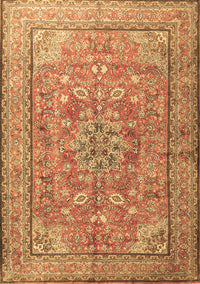 Persian Brown Traditional Rug, tr3477brn