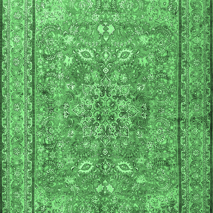 Persian Emerald Green Traditional Rug, tr3477emgrn