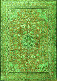 Persian Green Traditional Rug, tr3477grn