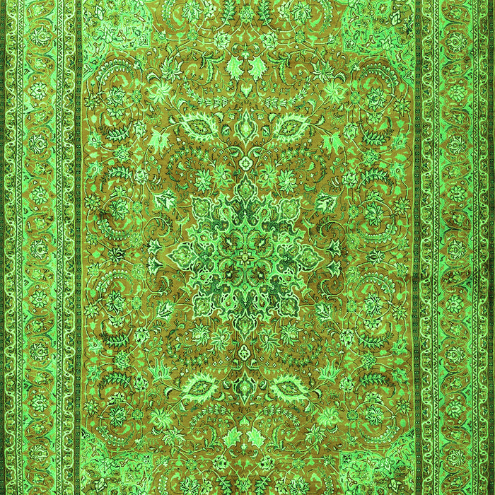 Persian Green Traditional Rug, tr3477grn