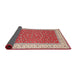 Sideview of Traditional Red Persian Rug, tr3478