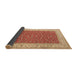 Sideview of Persian Brown Traditional Rug, tr3478brn