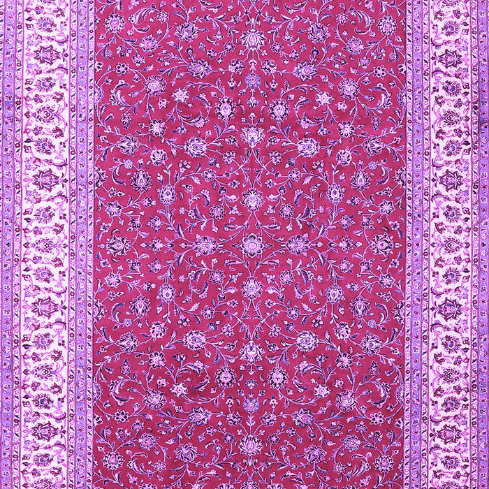 Machine Washable Persian Purple Traditional Area Rugs, wshtr3478pur
