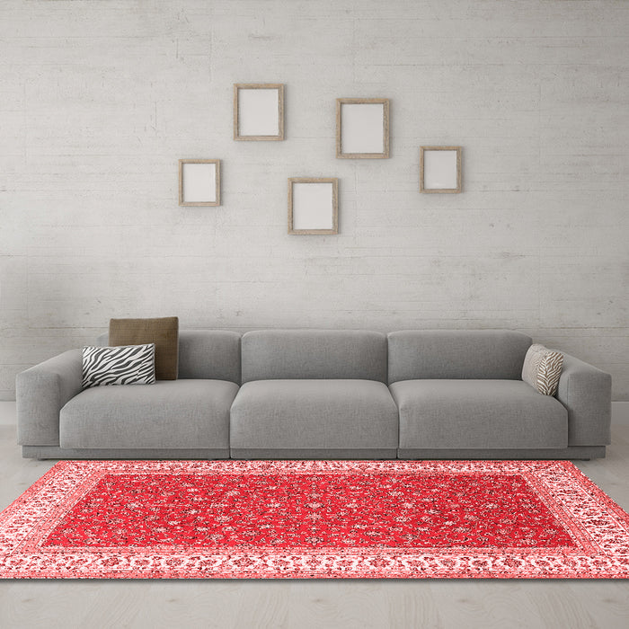 Traditional Red Washable Rugs