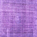 Square Persian Purple Traditional Rug, tr3479pur