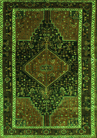 Persian Green Traditional Rug, tr347grn