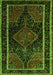 Persian Green Traditional Rug, tr347grn