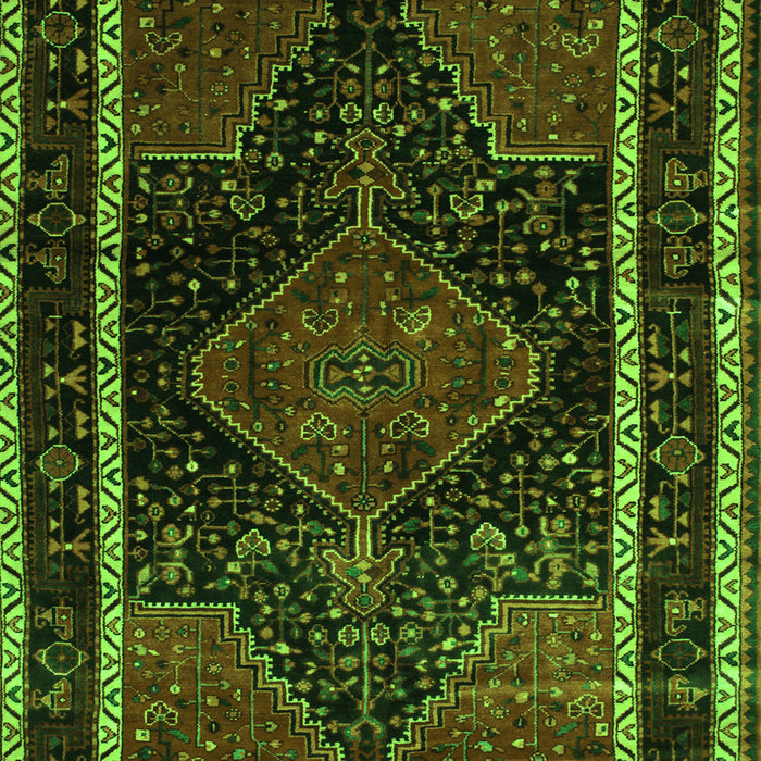 Persian Green Traditional Rug, tr347grn