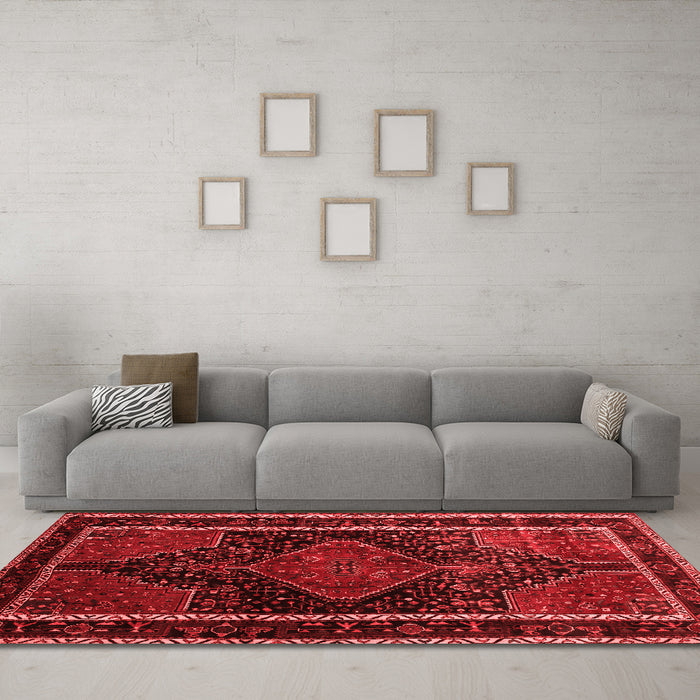 Traditional Red Washable Rugs