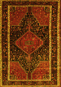 Persian Yellow Traditional Rug, tr347yw