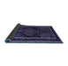 Sideview of Persian Blue Traditional Rug, tr347blu