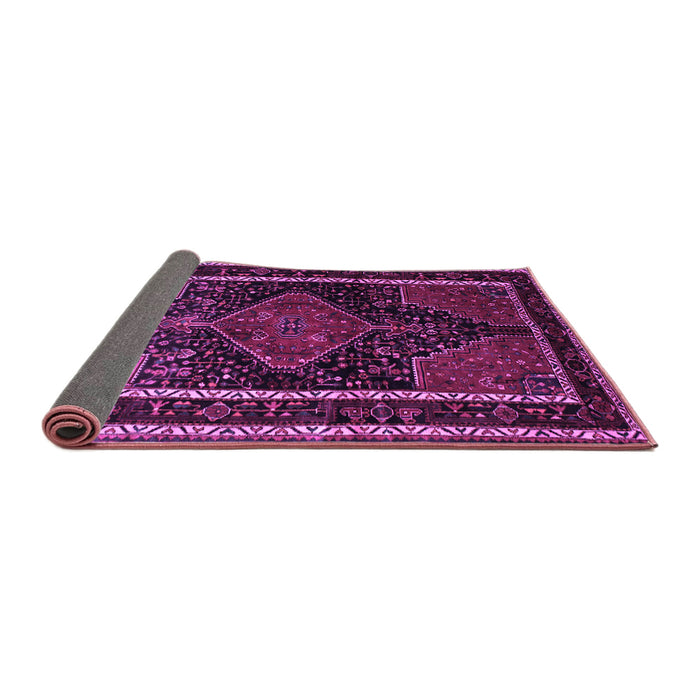 Sideview of Persian Purple Traditional Rug, tr347pur