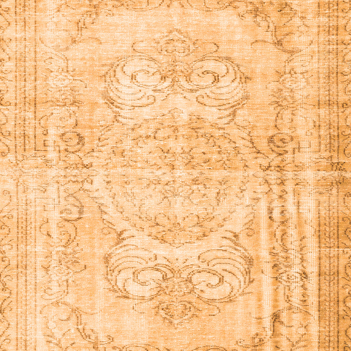 Persian Orange Traditional Rug, tr3480org