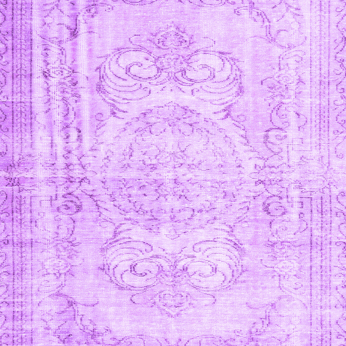 Machine Washable Persian Purple Traditional Area Rugs, wshtr3480pur