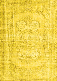 Persian Yellow Traditional Rug, tr3480yw