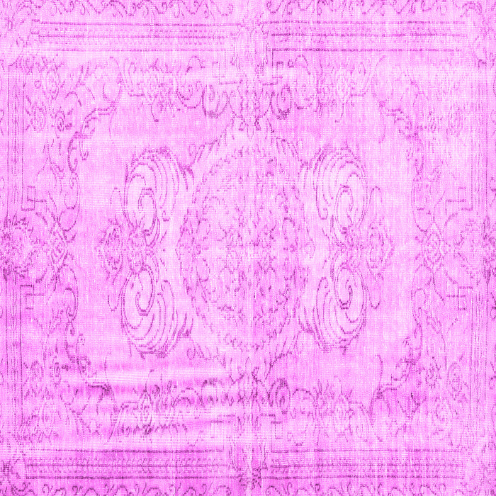 Square Persian Pink Traditional Rug, tr3480pnk