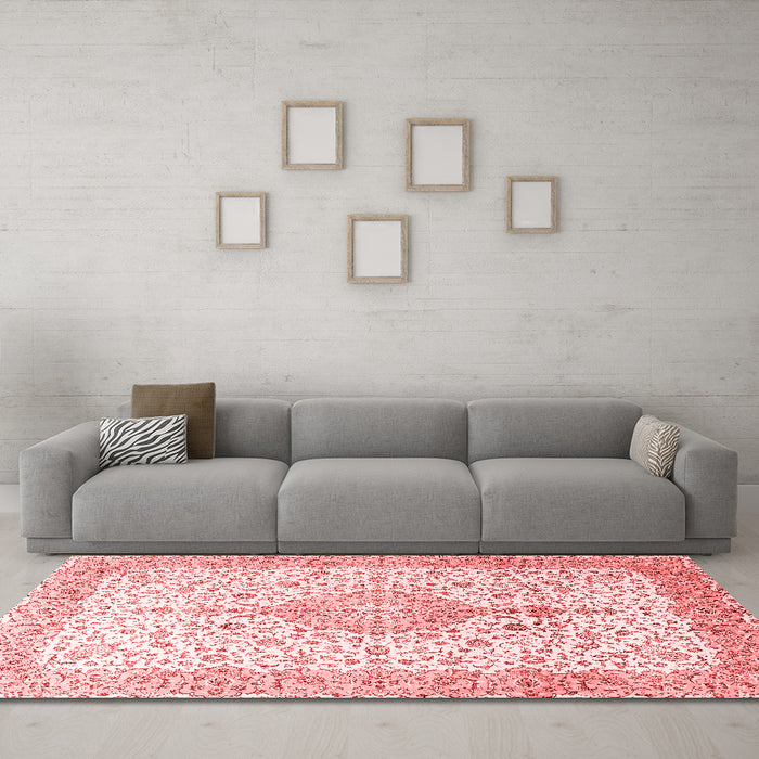 Traditional Red Washable Rugs