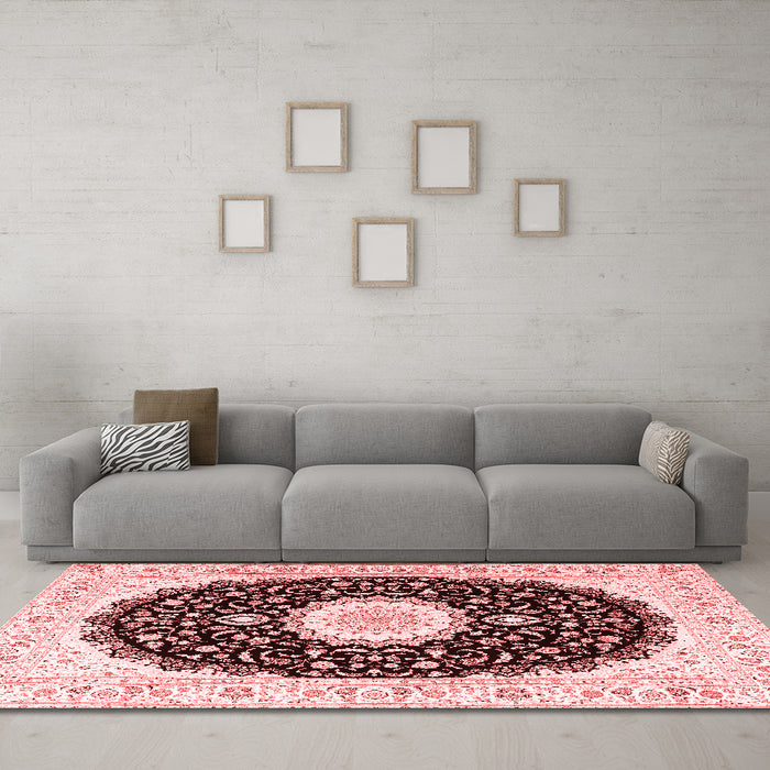 Traditional Red Washable Rugs