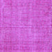 Square Persian Purple Bohemian Rug, tr3483pur