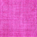 Square Persian Pink Bohemian Rug, tr3483pnk