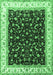 Persian Emerald Green Traditional Rug, tr3484emgrn