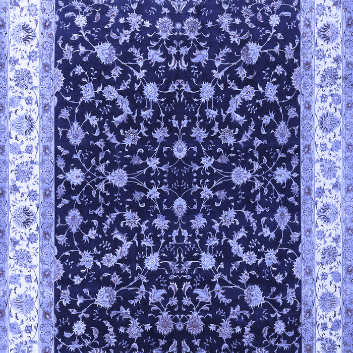 Persian Blue Traditional Rug, tr3484blu