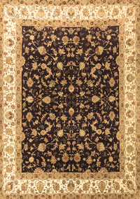 Persian Brown Traditional Rug, tr3484brn
